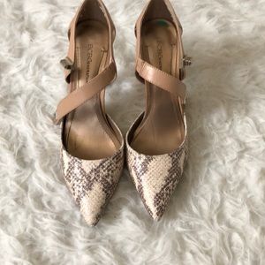 BCBG snake skin heals